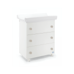Cassettiera Fasciatoio Pali Win Bianco Tortora