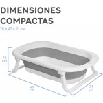 MS Innovaciones Bagnetto Flex Grigio + Cuscino Stelle