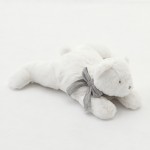 Peluche Nanan Batuffolo Sciarpa Grigio 40 cm