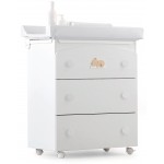 Cassettiera Fasciatoio Azzurra Design Web Bianco