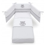 Completo Piumone Erbesi Charly Bianco Grigio