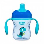 Tazza Chicco Training Dinosauro Blu 6m+