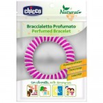 Braccialetto Profumato Chicco Antizanzare Bianco/Fucsia