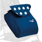 Coprigambe per Passeggino Joyello Musino Light Blu Navy Pois Bianchi