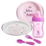 Set Pappa Chicco All You Need Set Rosa 12m+