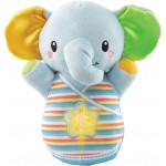 VTech Nino Elefantino Luminoso, Elefante Peluche Interattivo con più di 45 Canzoni