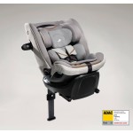 Seggiolino auto Isofix Joie Signature i-Spin 360 XL Oyster dai 40 ai 150 cm (dalla nascita fino ai 12 anni circa)