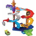 VTech Vroom Vroom Go - Mega Circuito 2 in 1 (Pista Macchinine a Spirale)