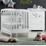 Set Azzurra Design Nice Bianco ( Lettino + Bagnetto )
