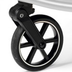 Ruota Anteriore Destra Peg Perego per Veloce Nero Oro