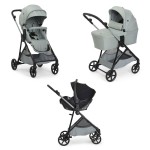 Trio Chicco Seety 2 con Seggiolino Kory Essential i-Size Sage 