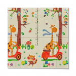 Tappeto da Gioco Innovaciones MS 120 x 120 cm Elefante con Borsa Trasporto
