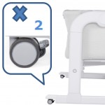 Kit Ruote Posteriori Chicco Next Me Magic Cool Grey