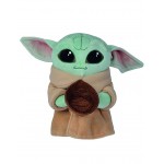 Star Wars Grogu The Mandalorian con Ciotola Peluche Morbido 17cm