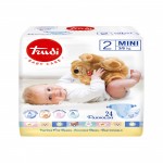 Pannolini Trudi 3-6 Kg Misura 2 Mini (24pz)