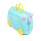 Valigia Cavalcabile Trunki Una Unicorno Verdino