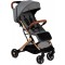 Passeggino MoMi Estelle Gold Grigio