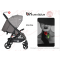 Passeggino Baciuzzi BX 22 Marble Portata 22 Kg con Parapioggia
