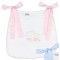 Borsa Porta Pigiama Andy & Helen Ricamato D35 Rosa