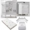 Set Erbesi Tato Bianco Grigio