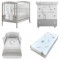 Set Pali Savana Bianco Grigio