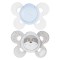Succhietto Chicco Physio Comfort Silicone 2pz Bianco Beige 0-6m