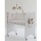 Lettino Co-Sleeping Nanan Puccio Rosa con Materasso + Completo Piumone