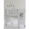 Lettino Co-Sleeping Nanan Puccio Azzurro con Materasso + Completo Piumone