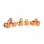 Gioco Montessoriano Chicco My Wood Friends Treno degli Orsetti