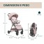 Passeggino Chicco Taormina Blush 0m+ Portata 22 Kg