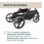 Passeggino Chicco Dolomiti Charcoal Portata 22 Kg
