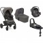 Trio Joie Chrome Foggy Gray + Base per Seggiolino Auto Joie i-Base Advance