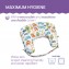 Chicco Boppy Cuscino Allattamento Deluxe Peaceful Jungle