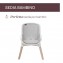 Seggiolone Chicco Zest Plus Wooden Grey