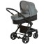 Trio Hauck Atlantic Plus Melange Grey/Caviar