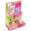 Accessori per Casetta Barbie Set Cuccioli con Tavolino e Sedie