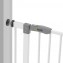 Hauck Open N Stop Cancelletto Di Sicurezza In Metallo Bianco da 74 a 81,5 cm