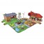 Gioco Majorette by Simba Mega Set Fattoria Con 5 Veicoli