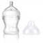 Biberon Nuby in Silicone Morbido Flusso Lento 150 ml