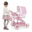 Carrozzina per Bambole Smoby Piccolo Combi Inglesina Rosa