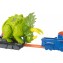 Pista Hot Wheels City Attacco del Triceratopo