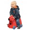 Valigia Cavalcabile Big by Simba Cagnolino Rosso