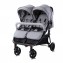 Passeggino Gemellare Lorelli Duo con Borsa Grigio