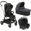 Trio Chicco One4Ever Light Pirate Black con Seggiolino Auto Kory Black