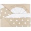 Set Lenzuola Andy & Helen per Carrozzina Fantasia F3 3 pz Panna