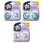 Tommee Tippee Set 02 Succhietti 0-6 M Any Time Ortodontico Azzurro e Blu in Silicone Panda
