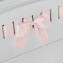 Kit Completo Fiocco Armadio Nanan Puccio Rosa /
