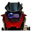  Moto Elettrica Rollplay BMW 1200 GS Rosso