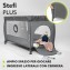 Lionelo Stefi Plus Box / Lettino da viaggio Pieghevole 2 liveli 0-3 anni Grey Multicolor