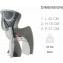 Seggiolino Bici Posteriore OkBaby Baby Shield Grigio